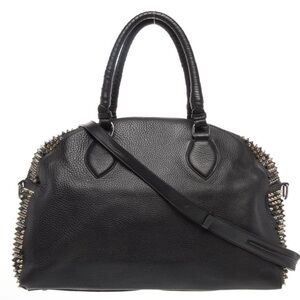 Christian Louboutin Black Shoulder Bag with Sleek Design